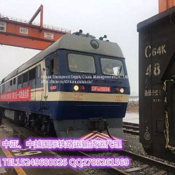 China exports umbrellas to Hamburg, Italy and takes international railway transportation.