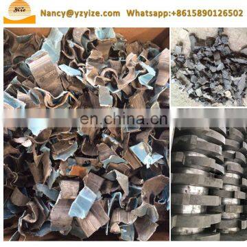 Double Shaft Plastic Shredder Blade Machine Tire Barrel Recycling Shredder photo-4