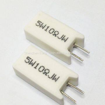 Cement Resistor Resistors 10W 1R 2R 5R 8R 10R 15R 20R 25R Accuracy ,low Noise,Load Aging Resistor photo-2