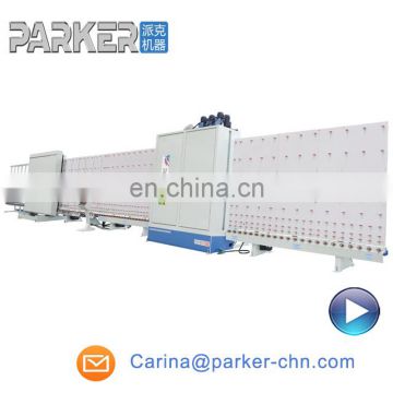 High speed insulating glass machine production line/Stainless Steel Vertical Glass washer