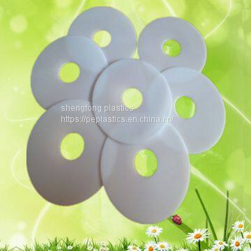 Super wear resisting nylon and pe plastic washerts 0.5mm,1mm thick