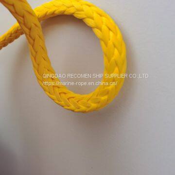 RECOMEN supply good quality UHMWPE mooring  rope HMPE marine ropes 44mm ship towing