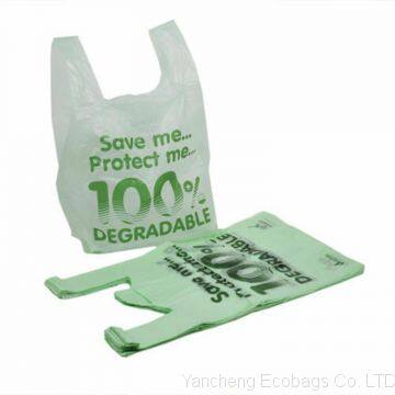 Eco Friendly Compostable D2W EPI Corn Starch 100% OXO Biodegradable Plastic Bag Wholesale