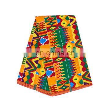 HOT SALE!!! China Supplier Plain Wax African Cotton Fabric 6 Yards per Piece for Sale photo-2