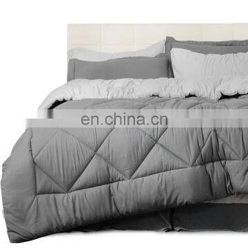 Distinctive 100% Polyester Anti Wrinkle Fade Resistant Quilt Comforter Set photo-5