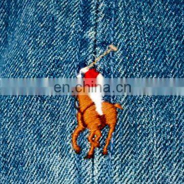 Diznew OEM Design Washed Embroidered Logo Camp Personalizadas Distressed Dad Baseball 6 Panel Denim Hat photo-3