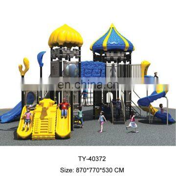 European Standards Ce Factory Wholesale Outdoor Kids Play Park Plastic Slide Games