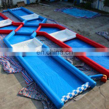 Outdoor Foldable Air Frame Pop up Inflatable Track for Zorb Roller Ball Sport photo-5