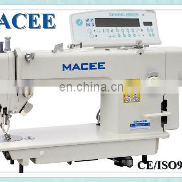 0303D DIRECT DRIVE TOP AND BOTTOM FEED SYNCHRONZING MACHINE WITH AUTOMATIC THREAD-CUTTING