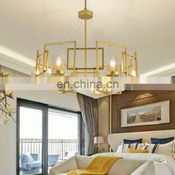 Nordic Chandelier Living Room Lamp Personality Creative Restaurant Lighting LED Bedroom Villa Hotel Lighting