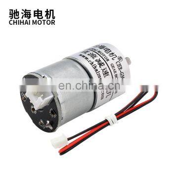 CHR-GM25-310 Low Speed 25mm Carbon Brush 6V High Torque DC Reduction Reversible Motor For DIY photo-3