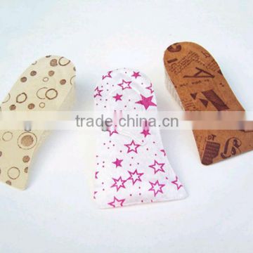 Various shoe leather board with different design