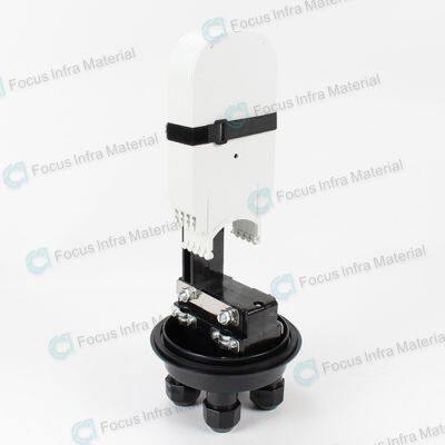2 Inlets 2 Outlets Outdoor Aerial Dome Fiber Optical Splice Closure photo-3