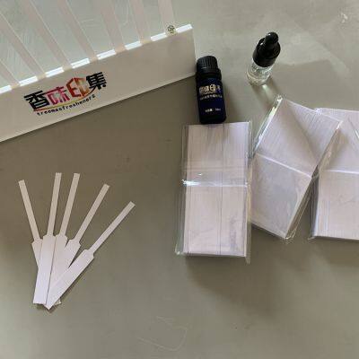 Custom print perfume test strips blotter paper card