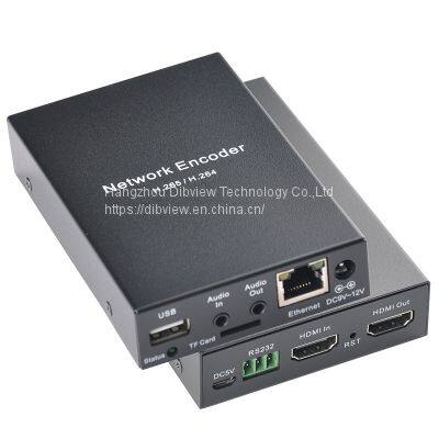 OTV-HR31H Video H264 H265 HEVC HD HDMI Recording Streaming Encoder To IP Network With TF Card For Facebook Youtube photo-2