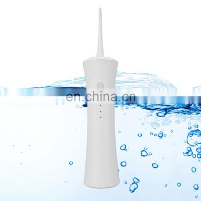 NEW ITEM 1800mAh Battery Cordless Water Flosser USB Rechargeable Oral Irrigator With ECO-Friendly ABS Material