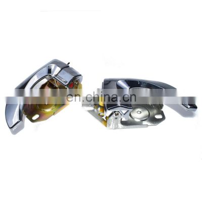 2 X Rear Interior Chrome Door Handle Left Right For Kia Sorento 2003 2009