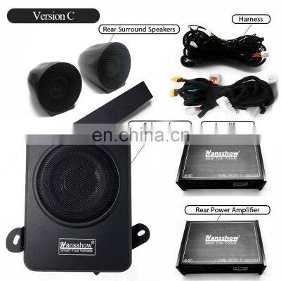 8 inches car speakers model 3 rear surround sound speaker kit bass subwoofer hifi audio upgrade for Tesla model 3 SR+ 2021