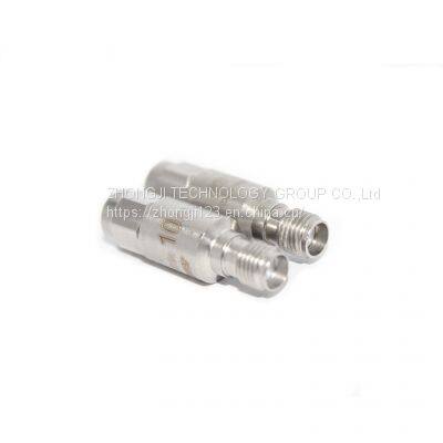 DC to 6GHz,2W 10dB Attenuator, SMA coaxial fixed attenuator