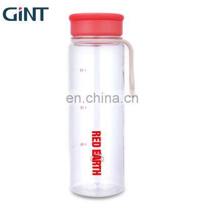 2021Red Earth tritan material eco friendly customized water bottle with holder 400ml plastic drink bottle