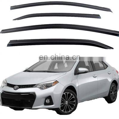 Smoked window visor for 2014-2018 Toyota corolla