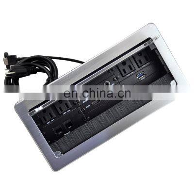 Power Connection Box Convenience Hidden Desktop Smart Power Electric Socket Outlet for Conference/office photo-5