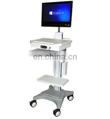 Multi-Functional Diagnostic Ultrasound Trolley Computer Trolley Patient Monitor Trolley for Hospital Use