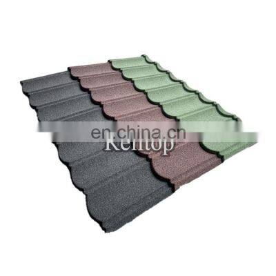 Relitop Wholesale Bond Tile Coastal Style Cost-effective Stone Coated Metal Roof Cover Panel For Farmhouse Roofing Contractor