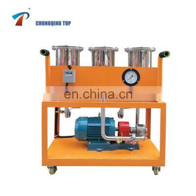 JL-III-32 Factory Supplier Machine Oil Purifier Industrial Efficient Three Stages Oil Filter Cart