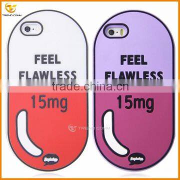 feel flawless 15mg sausage silicon case for iphone 6 6s