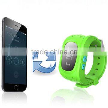 2016 Promotion Dual Positioning Smart Watch With SOS Calling Fuction Smart Watch Q50 for Children Kids Watch photo-4