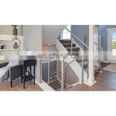 Balustrade decorative interior wire railings