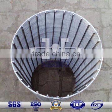 cylinder shape stainless steel wedge wire screen mesh
