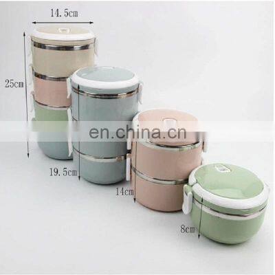 Manufacturing Wholesale Stainless Steel Metal High Quality Insulated Food Lunch Box Kids photo-4