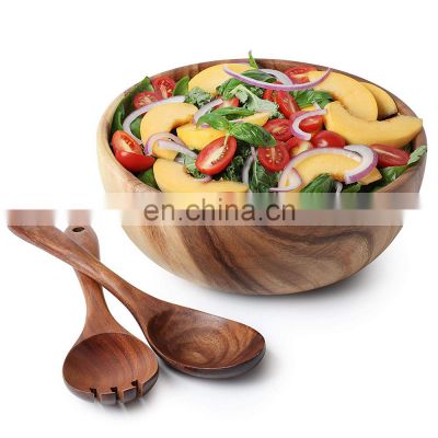 Eco Friendly Biodegradable Wooden Tableware Fork Spoon Bowl