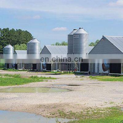 Insulated Steel Buildings Prefab Chicken Farm Shed Turnkey Poultry Projects