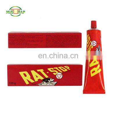 Mustrap Best Selling Yellow Glue Live Catch Rat Trap Mouse Glue Tube
