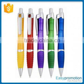 Main product OEM design custom plastic ball pen with clip with good price                        
                                                Quality Choice