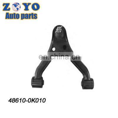 48610-0K010 RK620063 Wholesale Suspension Parts Right Hilux Wishbone Control Arm for Toyota Hilux III