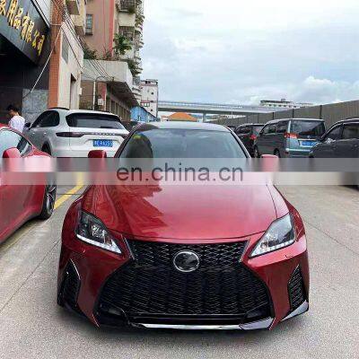 Car Auto Body Kit for Lexus IS 2006-2012 Year Upgrade 2021 Front Face With PP Bumpers ABS Grilles photo-5