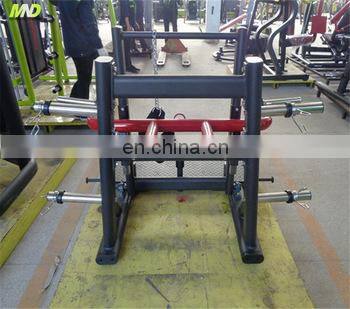 Машинка для глубоких приседаний на ремне с навеской на пластины MND, машинка для тренировки мышц MND PL74 photo-3