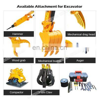 Hengwang HW80L Factory Direct Sale Large Bucket Wheel Excavator In Stock