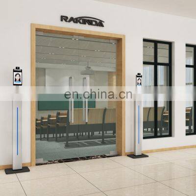 Rakinda F2-FH AI Forehead Face Recognition Temperature Measuring Device for Access Control and Attendance