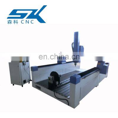 1325 Wood 4 Axis CNC Router 4th Axes Rotary Machine 3D Sculpture CNC Router for EPS Foam Mould Vacuum Table Taiwan Miko Brand photo-2