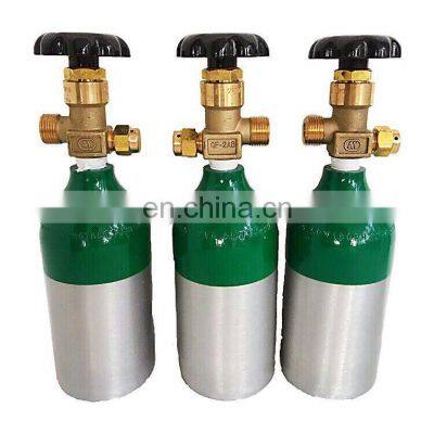 High Quality Empty Aluminum 6061 Gas Cylinder/ Medical Portable Oxygen Cylinder 2.9L/ 4.6L