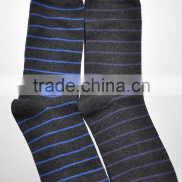 Men's stripes cotton tube socks