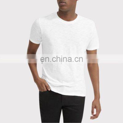 New Arrival 2022 Plain White Cool Cotton Polyester T-shirt For Men Wholesale Organic Cotton t shirts puff print