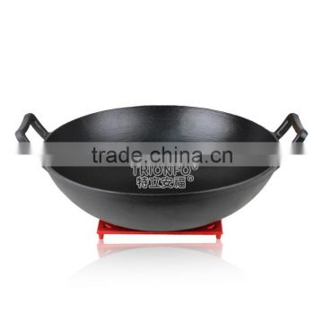 cast iron Chinese wok seasoning