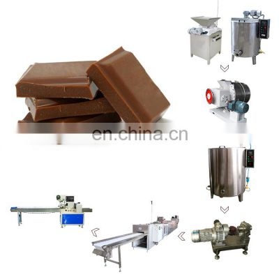 complete chocolate production line grinding machine for sugar