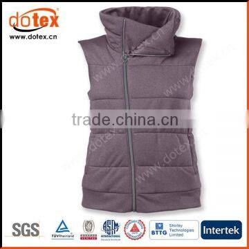 2016 windbreak waterproof breathable ladies outdoor padded vest